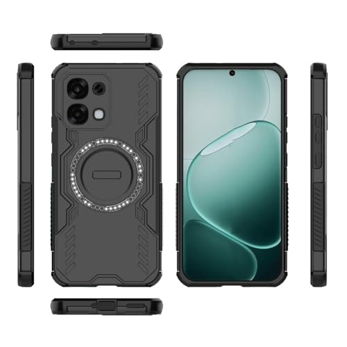 Image of Back Cover Case for Oppo F31 5G | 360 Protection Mobile Phone Case Mag-Safe | Camera Protection | Oppo F31 5+g Back Cover | Oppo F 31 5G - Black TPU+PC