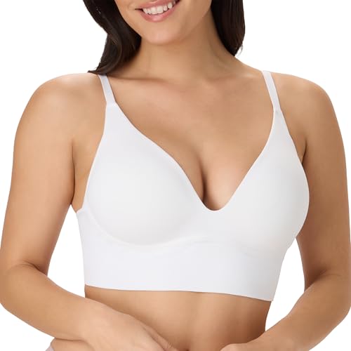 Image of Maidenform Women's Push-up Bra, M Seamless Lift Longline Bralettes Bras for Women, Seamless, Convertible (Plus Sizes, Too)