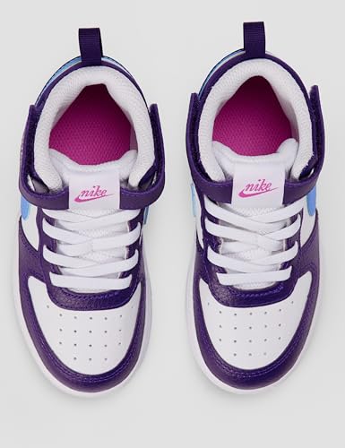 Image of Nike Unisex Kids' Court Borough Mid 2 Shoes - Boys Girls Toddlers & Baby Sneakers