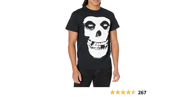 Amazon.com: Impact Men's Misfits Skull and Logo Short Sleeve T