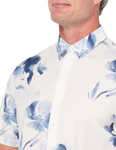 Vince Men's Faded Floral Short-Sleeve2