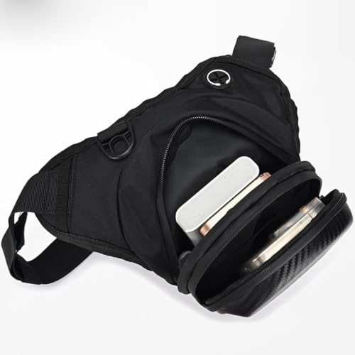 Bolsa pierna moto para Triumph Tiger Sport 660 (2022-presente) negra 6