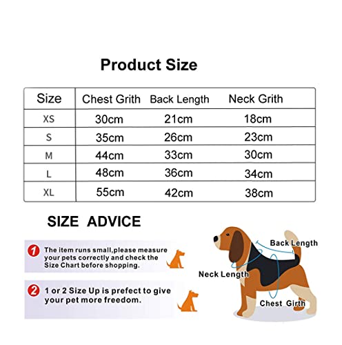 Dog Winter Coat,Soft Dogs Jacket Warm Padded Puffer Clothes Vest Pet Clothing Costume for Cats Puppy Small Dogs (Small, Black) - Image 3