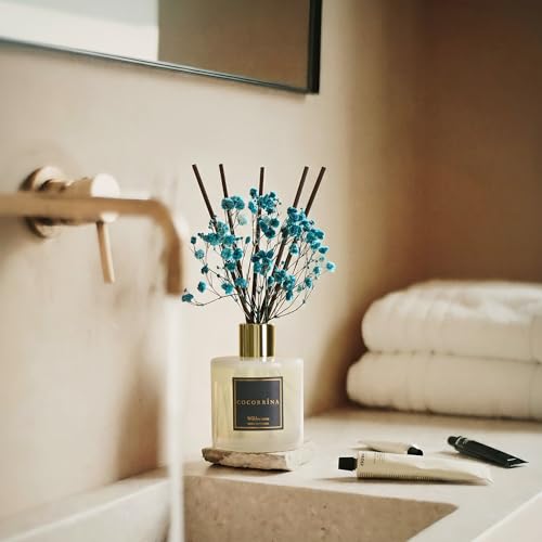 Image of COCORRINA Reed Diffuser - Wilderness 6.7 fl oz Scented Diffuser with 8 Sticks Home Fragrance Reed Diffuser for Bathroom Shelf Decor