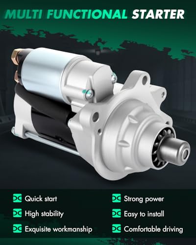 Image of SCITOO Starter for SFD0094 Starter Motor Fits for Ford for E-350 Club Wagon 2004-2005,for Ford for E-350 Super Duty 2004-2008 2010,for Ford for E-450 Super Duty 2004-2008
