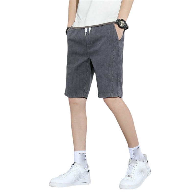Short d'été pour homme USTZFTBCL décontracté et sportif de longueur moyenne