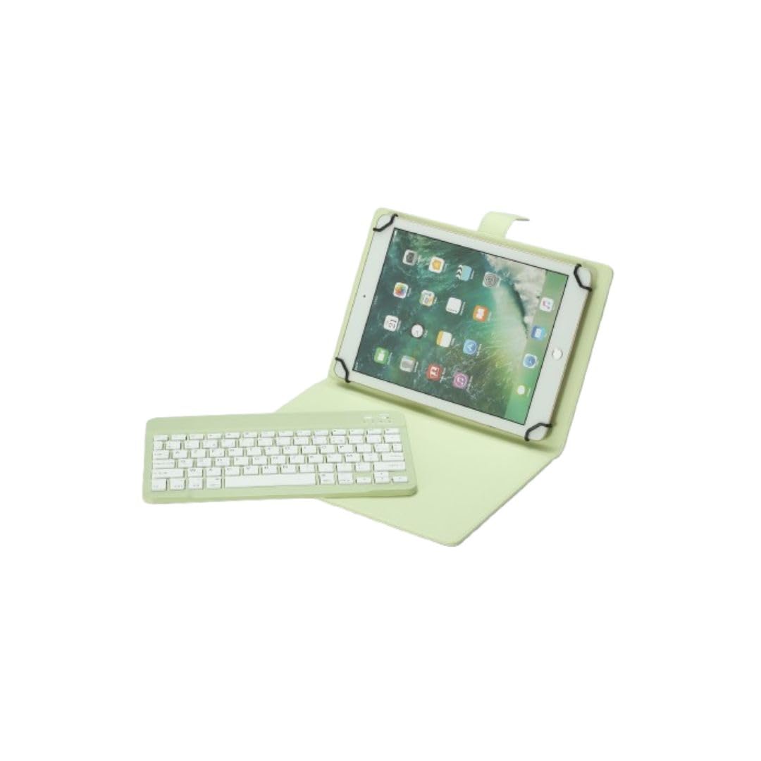 WE Pop Etui Tablette+ Clavier Bluetooth Etui Universel 9-11'' Compatible Android/iOS/Windows Vert