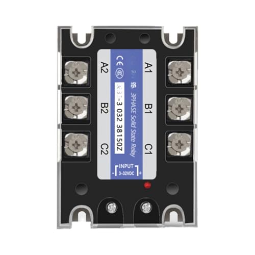 Relais statique triphasé 150A 200A 10A DC AC commutateur électronique