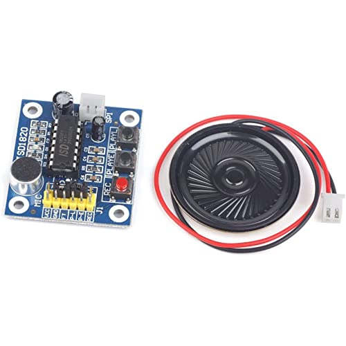 zalati Sprachaufnahme und Wiedergabe ISD1820 Modul mit Mikrofon und Audio-Lautsprecher