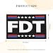 Foxtrot Delta Tango Flag 3x5ft Double Sided Garden Flag Cool Graphic Posters For Indoor Outdoor