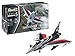 Produktbild Revell Eurofighter Typhoon Baron Spirit, Flugzeugmodellbausatz 1:48, 33 cm originalgetreuer Modellbausatz für Experten, unlackiert, RV03848