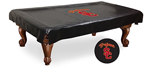 9' USC Trojans Pool Table Cover by Holland