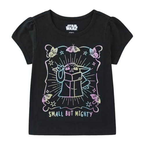 Image of STAR WARS Grogu Girls Short Sleeve T-Shirt for Big Kids