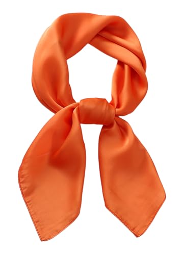 CHUNG Women's Square Satin Scarf 27.5