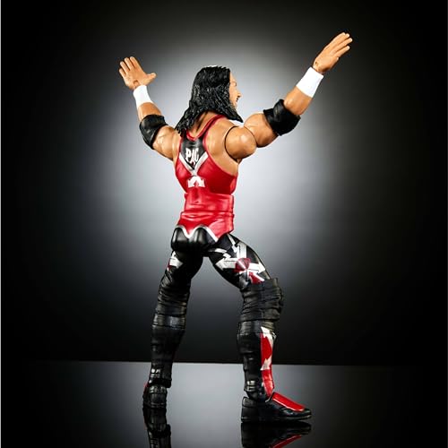 Mattel WWE Elite Collection Action Figure, SummerSlam X-Pac Collectible with Accessory & Referee Build-A-Figure Parts - Image 7