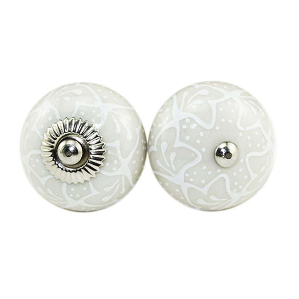 1Pcs Ceramic Vintage Door Knobs Cabinet Drawer Cupboard Kitchen Wardrobe Pull Ha
