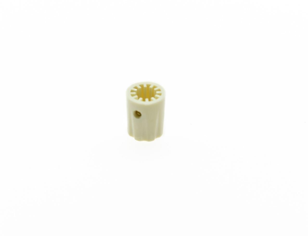 KAISH 10pcs Aged White Guitar Scalloped Edge Amplifier Knob Cylinder Effect Pedal Knobs - Image 2