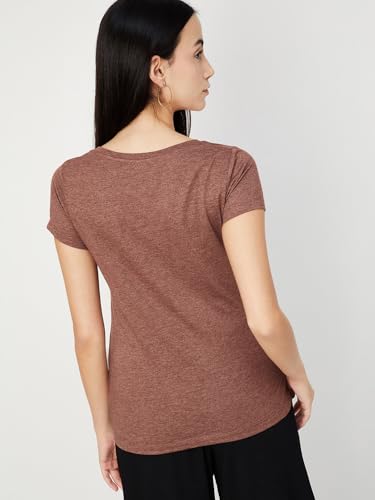 Image of Max Women's Cotton Regular Fit Graphic Printed T-Shirt - Pack of 2