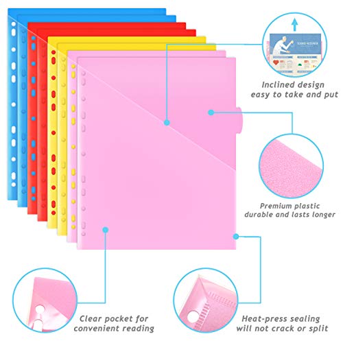 Binder-Dividers-with-Front-Pocket-Binder-Index-Dividers-8-Tab-Set-Pack-of-3-Sets-Multicolor-Tab-dividers-Plastic-Binder-Dividers-with-Tabs