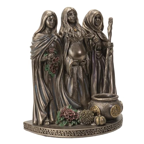 Estatua de Diosa Lunar Celta 5.75 pulgadas miniatura 4