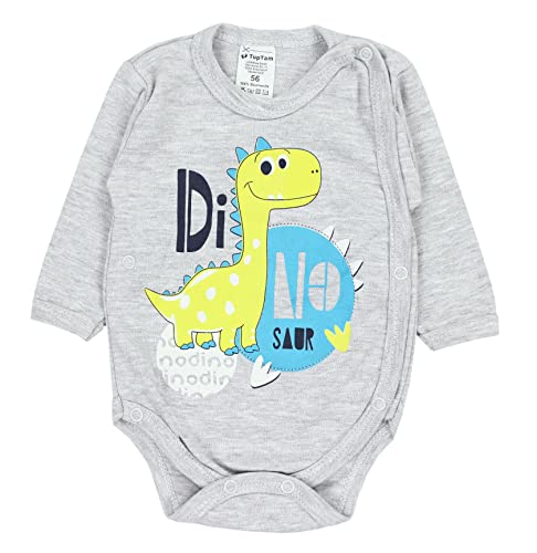 TupTam Body da Neonato a Manica Lunga con Stampa