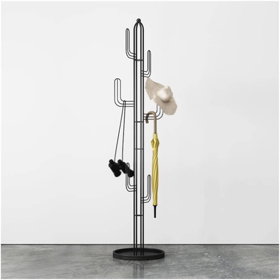 Amazon.co.jp: コートラック サボテン型 コートスタンド フック6個付き