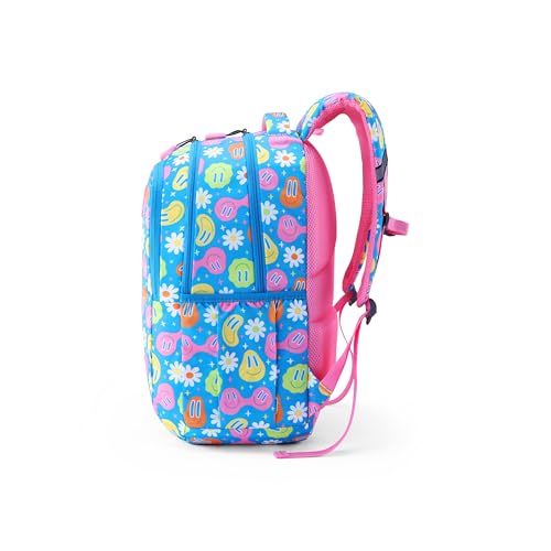 Image of American Tourister Ollie 4.0 Xl 01 G.C.Blu, Extra Large School Backpack, Age 8-12 Years, 3 Compartments,3D Glasses Inside - Atplayunique 32.5 Ltrs Capacity - Girls