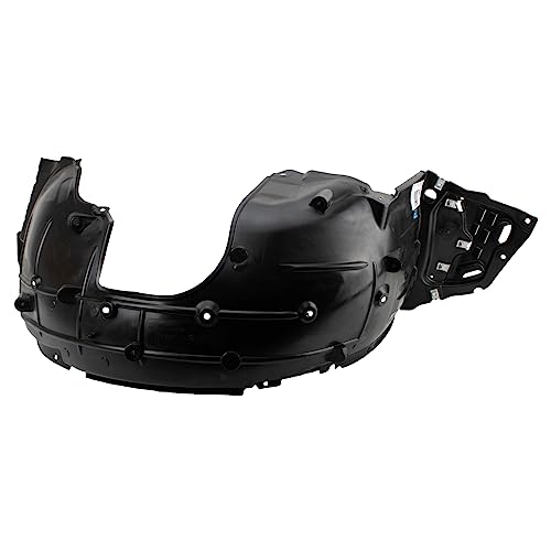 Image of TRQ Inner Fender Liner Set Compatible with 2017-2018 Honda Civic HO1248176 HO1249158