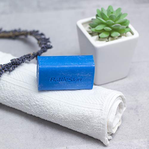 Battleskin 659499643931 Tea Tree Soap Bar, Antifungal Soap thumb #4
