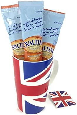 Classic British Bedtime Hot Chocolate & Mug Set Gift Wrapped (Ovaltine)