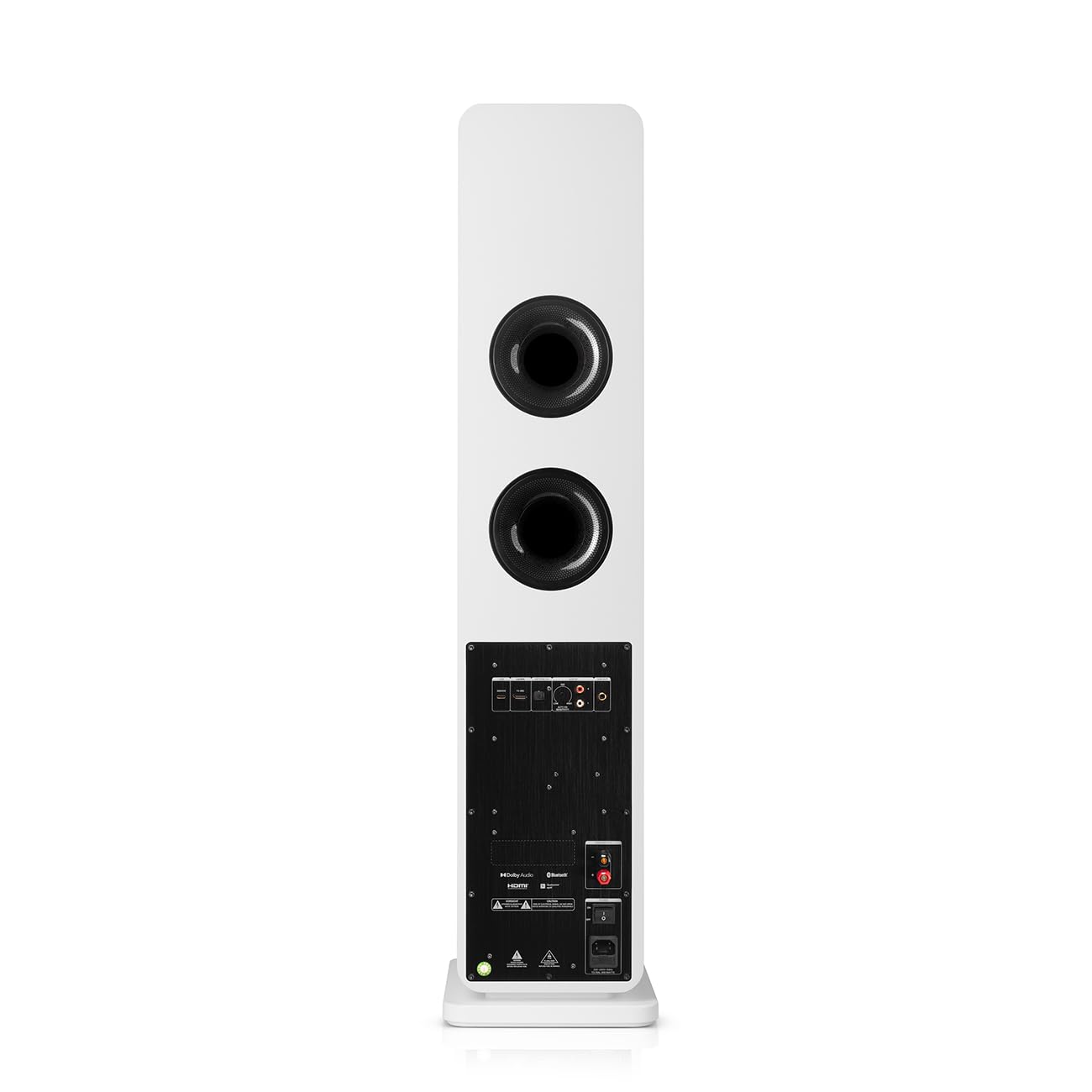 Teufel Ultima 40 AKTIV 3 Club Edition - Kraftvolles 2.1 Soundsystem mit Mächtiger Subwoofer, Bluetooth aptX, 260 W, Bassreflex, Integrierter Verstärker, HDMI ARC CEC‌, USB-C (Weiß)