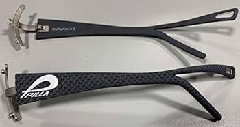 Pilla OUTLAW X7 レンズ Pilla Outlaw X7 Tread Temple Black Frame with Three Max Orange