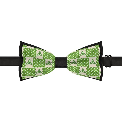 GoasNei Happy St. Patrick's Day 2023 (15) Bow Tie for Men Adjustable Necktie Funny Tie Neck Ties for Weddings Party