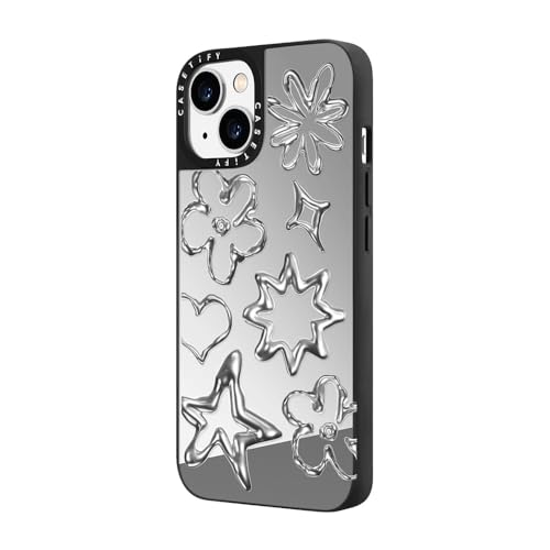 Coque pour iPhone 14 Plus compatible MagSafe antichoc miroir réfléchissant