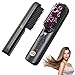 Bopcal Spazzola Lisciante per Capelli 10000mAh - 3 in 1 Spazzola Lisciante Senza Fili 300 Milioni di Ioni, Riscaldata 30S, Ceramica antiscottatura, Viaggio, Portatile e Powerbank immagine