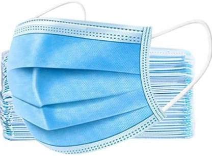 Ringomatic 3 Ply Disposable Surgical Mask Pack of 50, 100, 150, 200 (Blue)