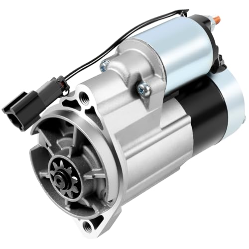 Image of SCITOO Starter Motor 17738N SMT0160 for Nissan Auto and Light Truck Frontier Pickup /Xterra 1999 2000 2001 3.3L ‎12 Volt CW 9-Tooth Pinion