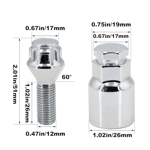 Pernos de rueda para solucionar vibraciones en Serie 7 E23 E32 E38 y Serie 8 E31 5
