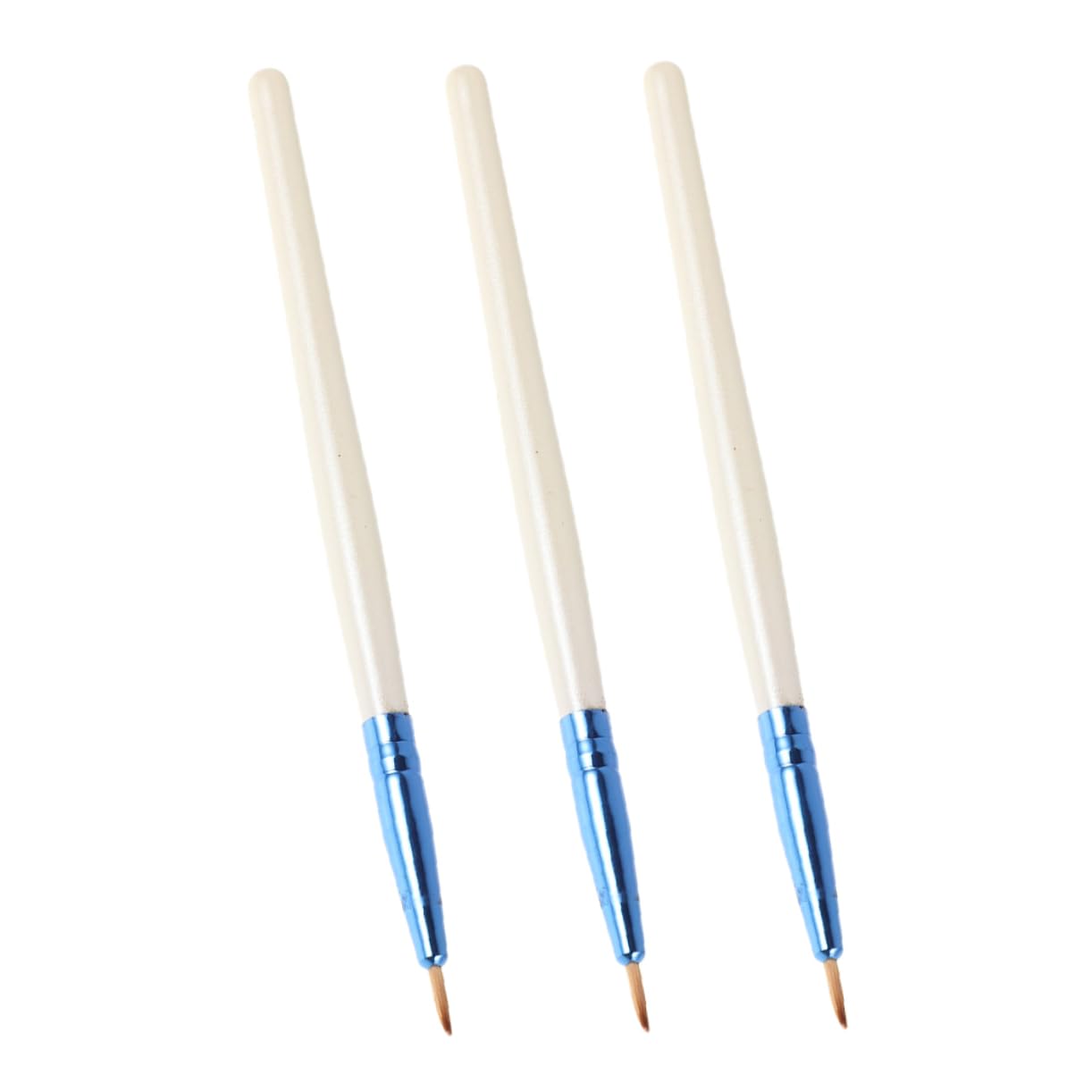 minkissy Eyeliner Brush Kit 3 Piece Set Soft Bristles Makeup Tools for Eyeliner Concealer and Eyeshadow for Artists