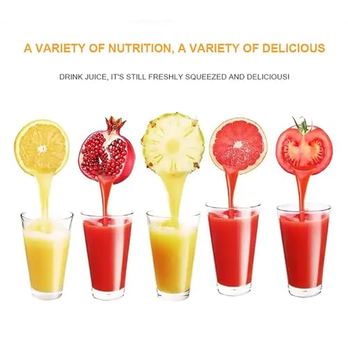 Exprimidor de naranja manual con piezas extraíbles para extracción de jugo de frutas 6