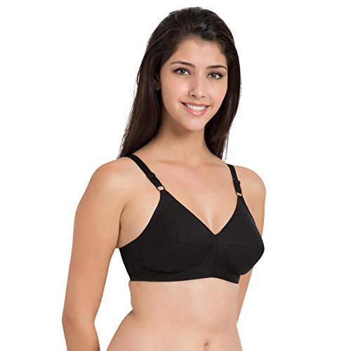 Image of SOUMINIE Women s Pure Cotton Non Padded Full Coverage Everyday Bra | Pack of 3 |