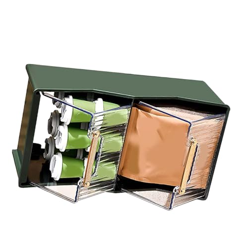Organiseur de sac à thé compact à 2 couches pour libérer de l'espace - 3