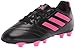 adidas boys Goletto Vii Fg J Football Shoe, Core Black/Shock Pink/Shock Pink, 2.5 Little Kid US