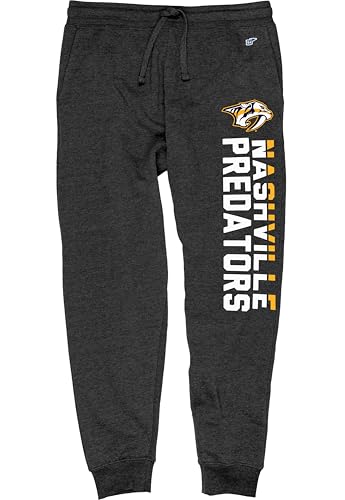 Blue 84 Men's NHL Officially Licensed Sweatpants Jogger Outlier Charcoal