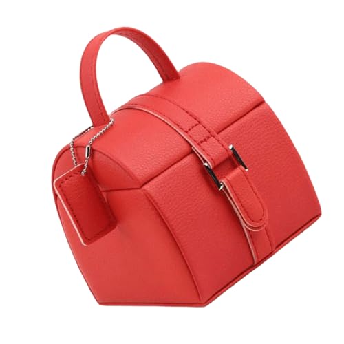 ネックレスとイヤリングのジュエリーホルダー用の調整可能な仕切りを備えた洗練されたジュエリーストレージケースマルチレイヤーボックスライトウェイトジュエリーコンテナ