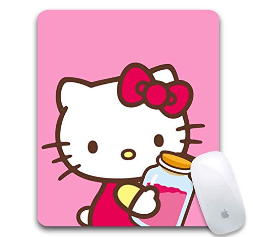 Preisvergleich Produktbild Spielmaus-Pad, Cartoon-Katze Mit Driftflasche, Verschleißfestem Gummi, Office-Spiel-Notebook-Spiel-Mauspad