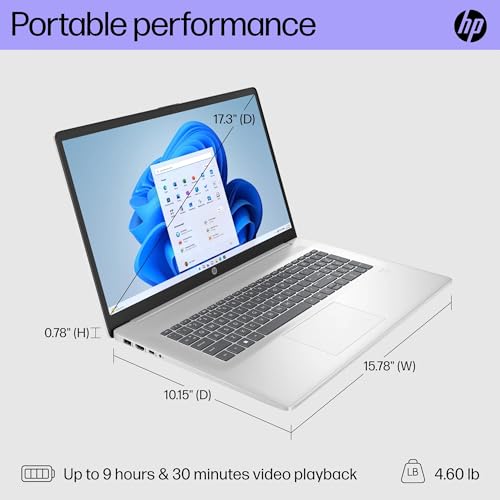HP Laptop 17.3" i3 N305 32GB RAM 1TB SSD Windows 11 miniatura 5