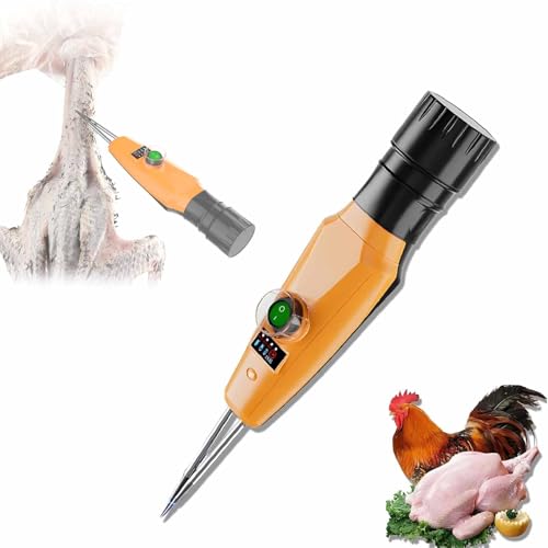 Máquina eléctrica de desplume aves con conos de acero inoxidable y batería recargable 13000 RPM