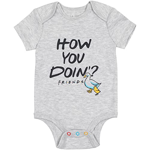 FRIENDS 3 Pack Short Sleeve Bodysuit3