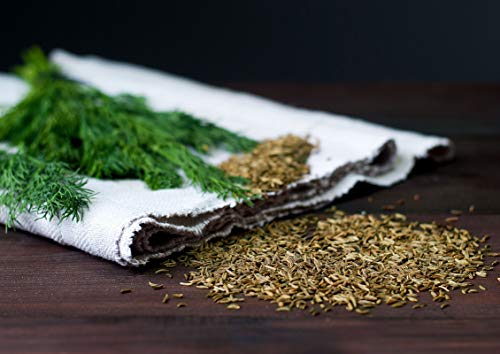 Fennel Seeds, 8 Ounces – Non-Gmo Verified, Whole Raw Seeds, Non-Irradiated, Kosher, Vegan, Bulk. Sweet Licorice Flavor. High In Dietary Fiber. Great For Fennel Tea. Pairs Well With Seafood, Indian, And Middle East Dishes. #TOP6